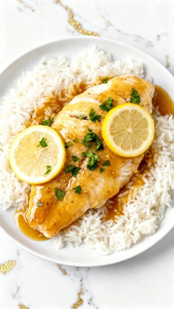 Crock Pot Garlic Butter Tilapia