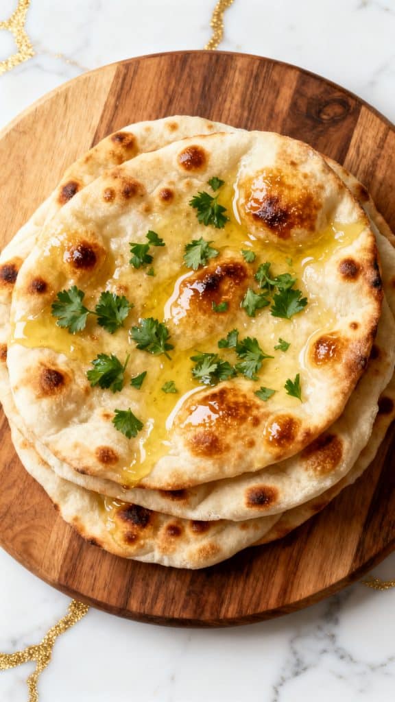 Cottage Cheese Naan Bread