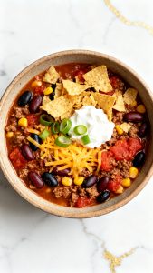 Slow Cooker Taco Chili