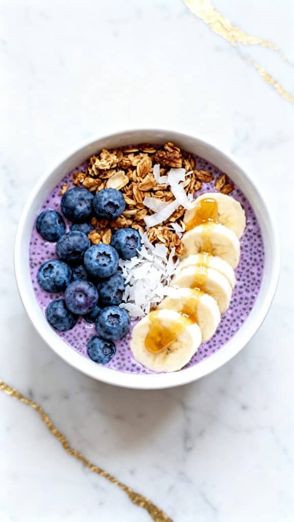 Blueberry Chia Pudding Bowl