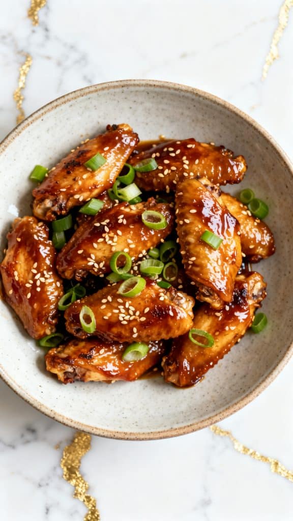 Asian Air Fryer Chicken Wings