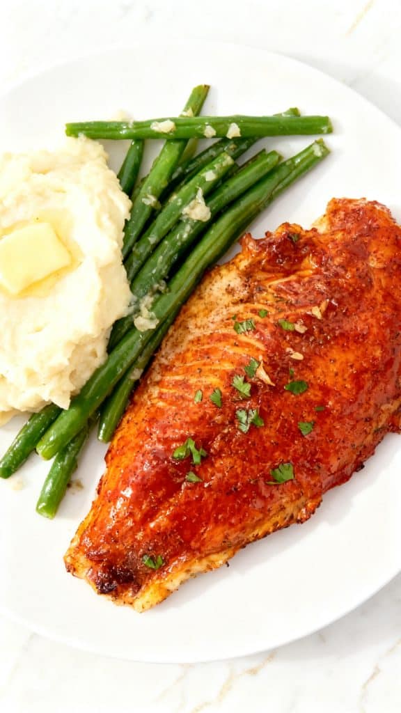 Chili Lemon Baked Tilapia
