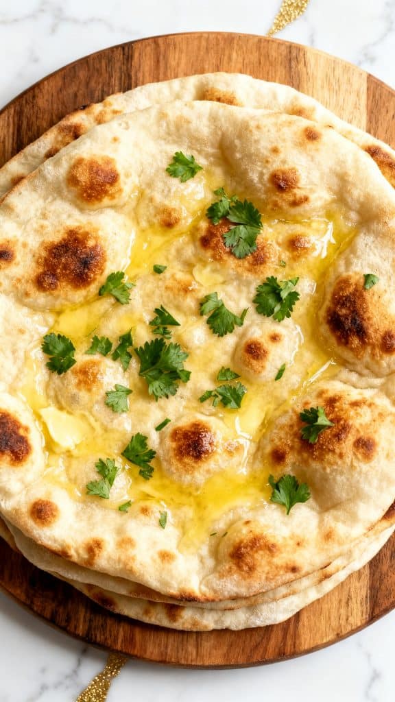 Cottage Cheese Naan Bread