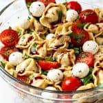 Tortellini Caprese Pasta Salad