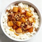 Cottage Cheese Apple Pie Bowl