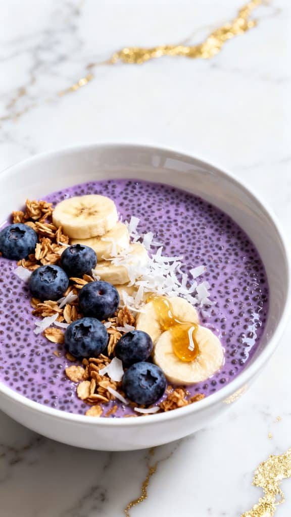 Blueberry Chia Pudding Bowl