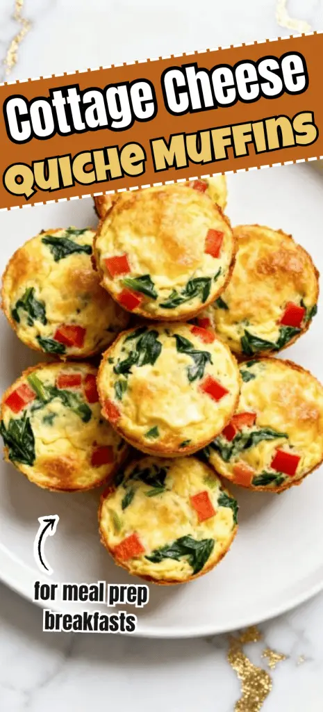 Cottage Cheese Quiche Muffins