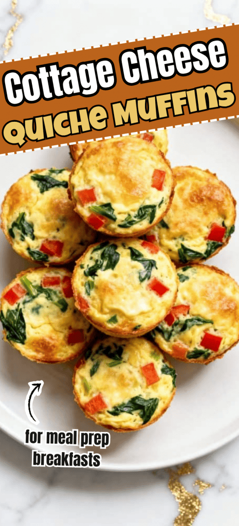 Cottage Cheese Quiche Muffins