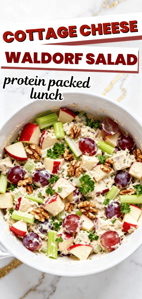 Cottage Cheese Waldorf Salad