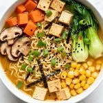 Slow Cooker Vegan Miso Ramen