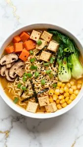 Slow Cooker Vegan Miso Ramen
