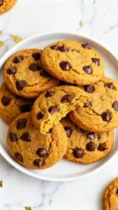 Pumpkin Protein Cookies