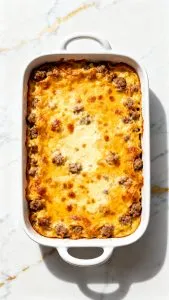 High Protein No Egg Breakfast Casserole