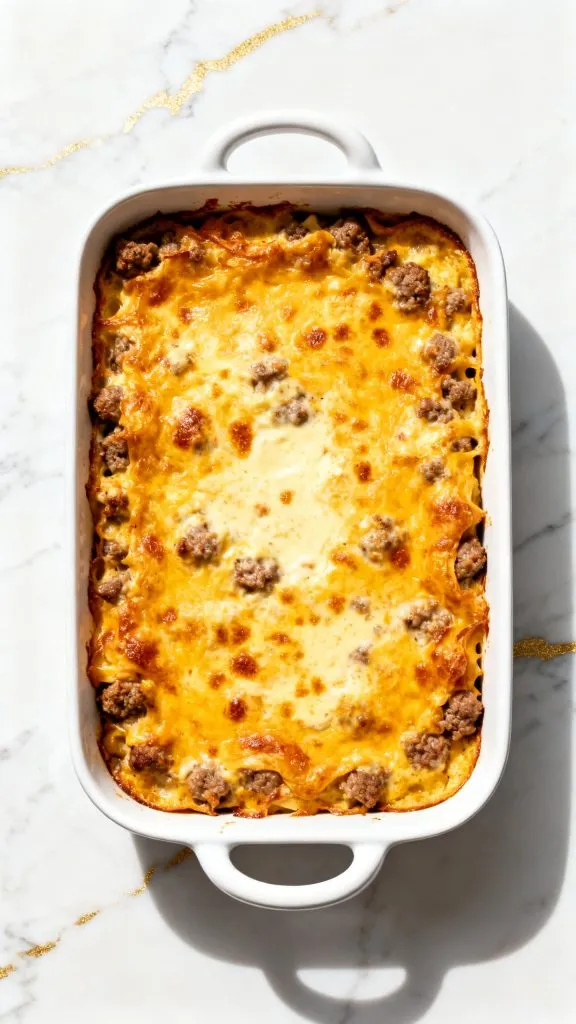High Protein No Egg Breakfast Casserole