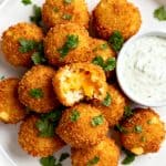 Air Fryer Mac and Cheese Bites