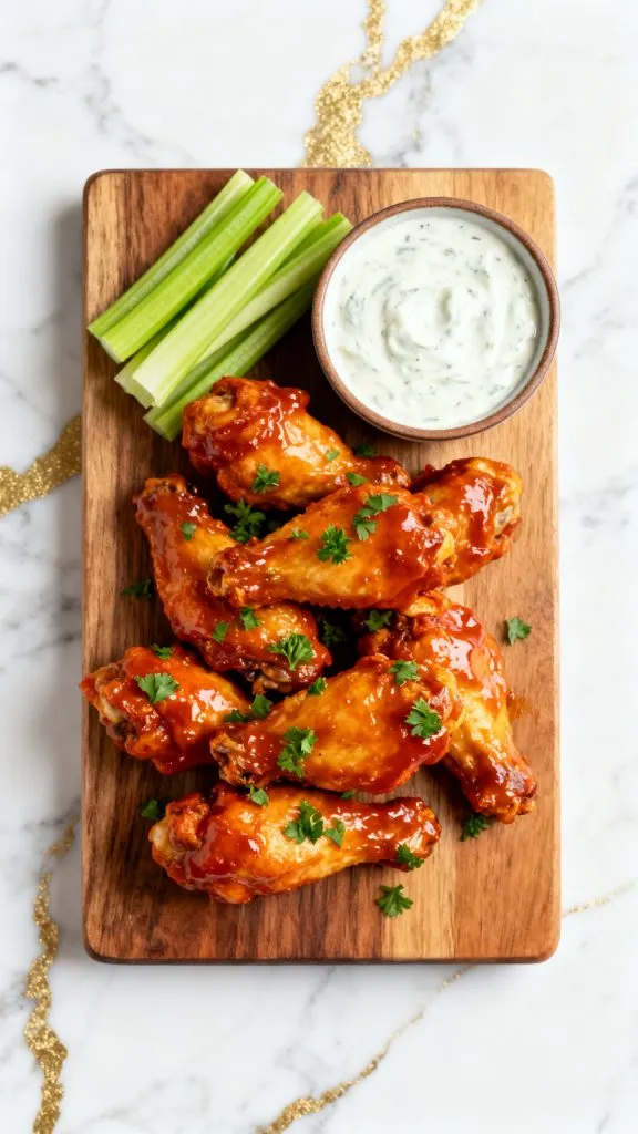 Slow Cooker Buffalo Wings