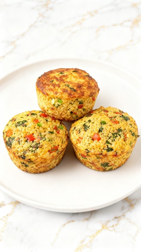 Protein Quinoa Egg Breakfast Muffins