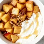 Apple Pie High Protein Yogurt Bowl