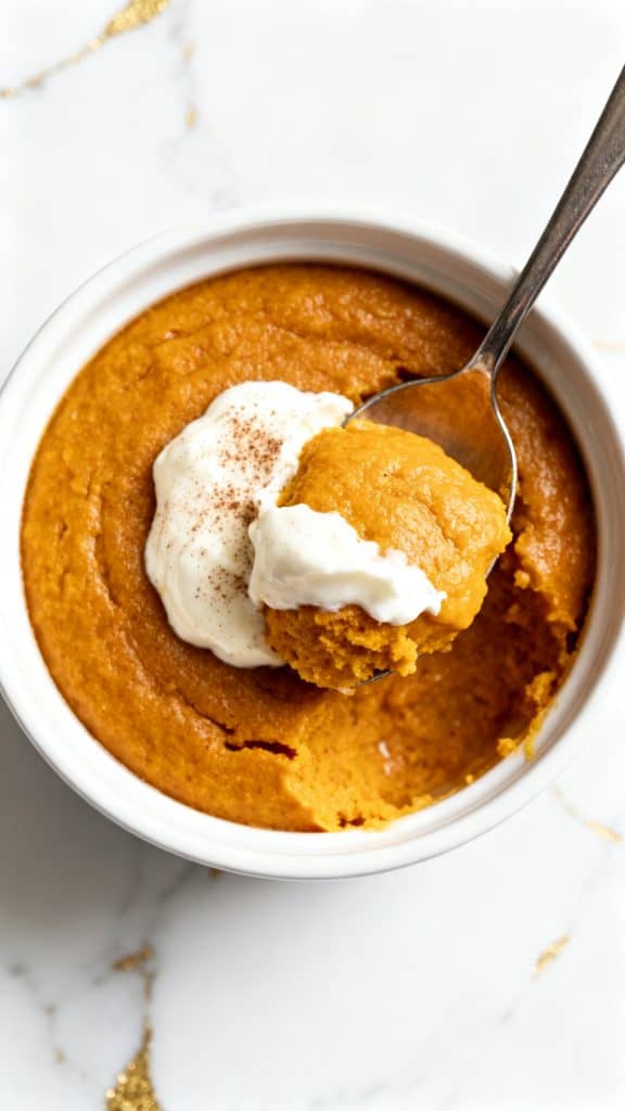 Slow Cooker Pumpkin Pie Pudding