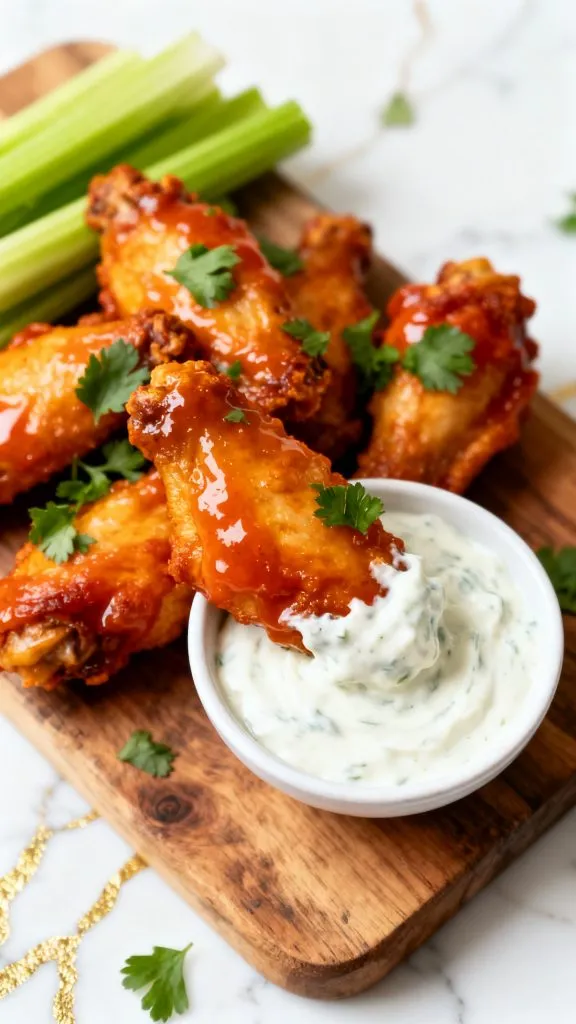 Slow Cooker Buffalo Wings