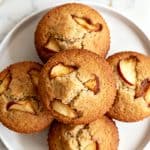 High Protein Apple Muffins