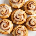 Protein Cottage Cheese Cinnamon Roll Muffins