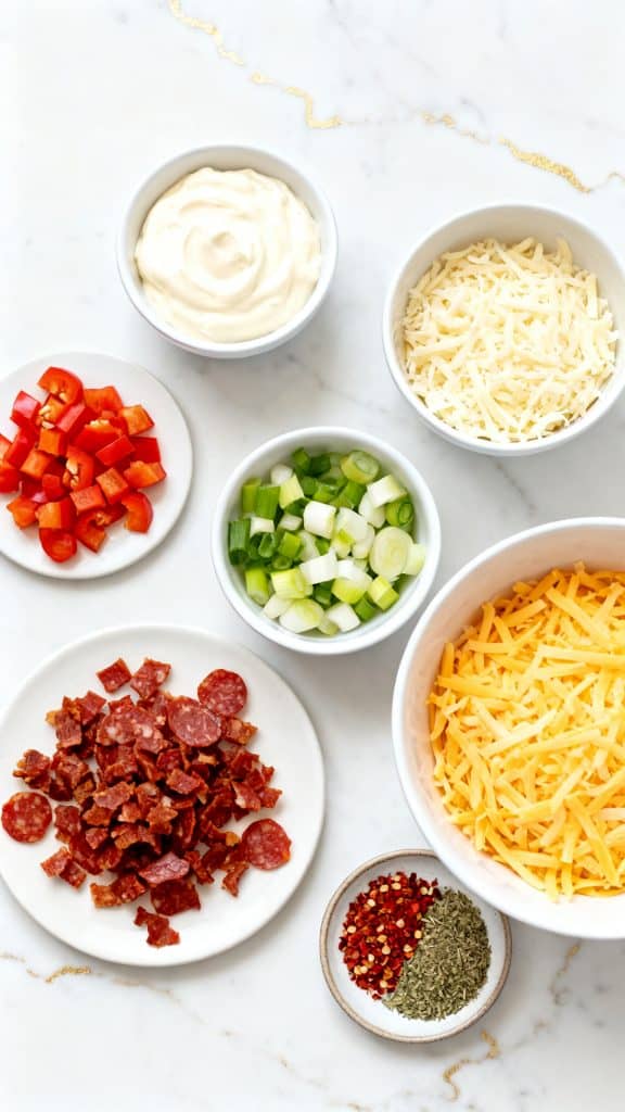 Cold Pizza Dip