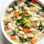Mediterranean White Bean Chicken Chili