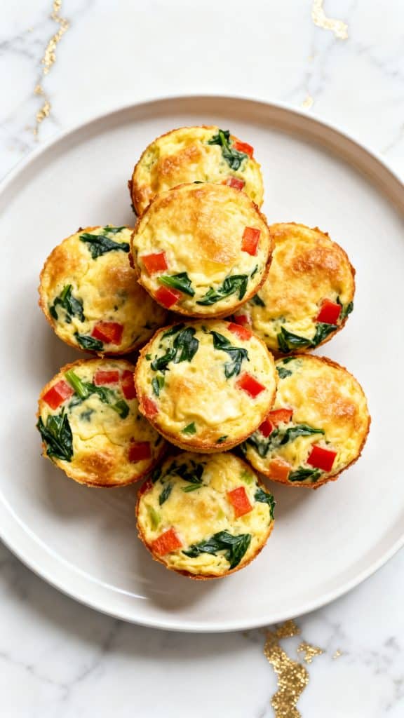 Cottage Cheese Quiche Muffins