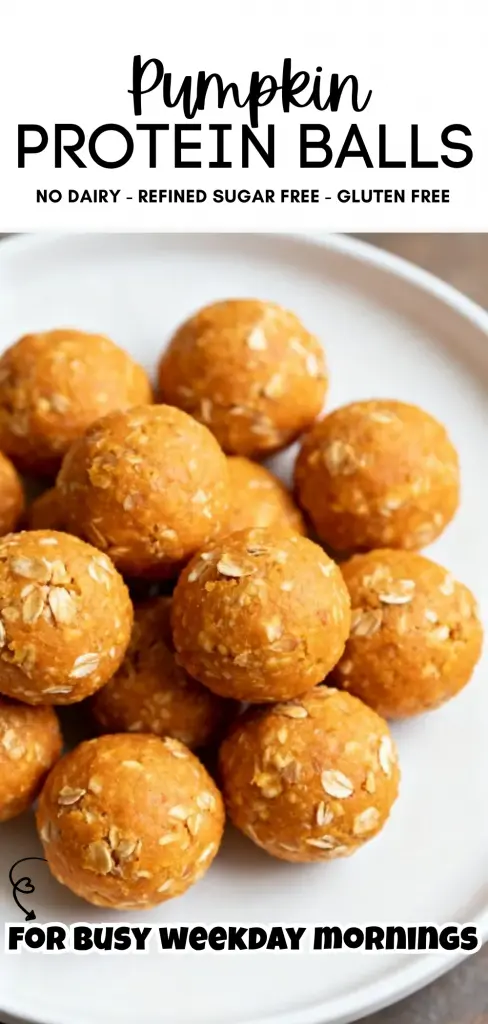 Pumpkin Protein Balls