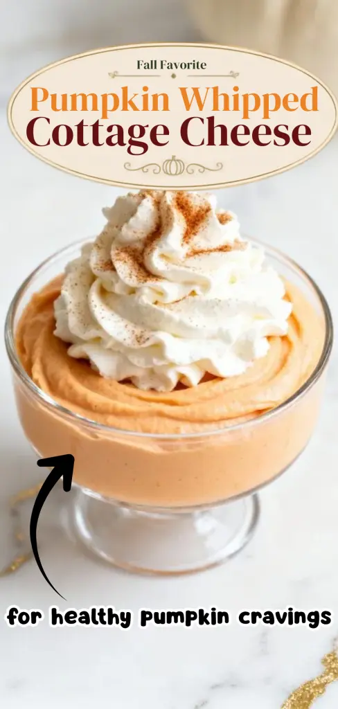 Pumpkin Whipped Cottage Cheese