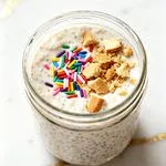 Sugar Cookie Protein Overnight Oats