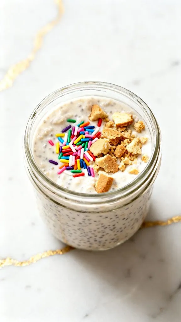 Sugar Cookie Protein Overnight Oats