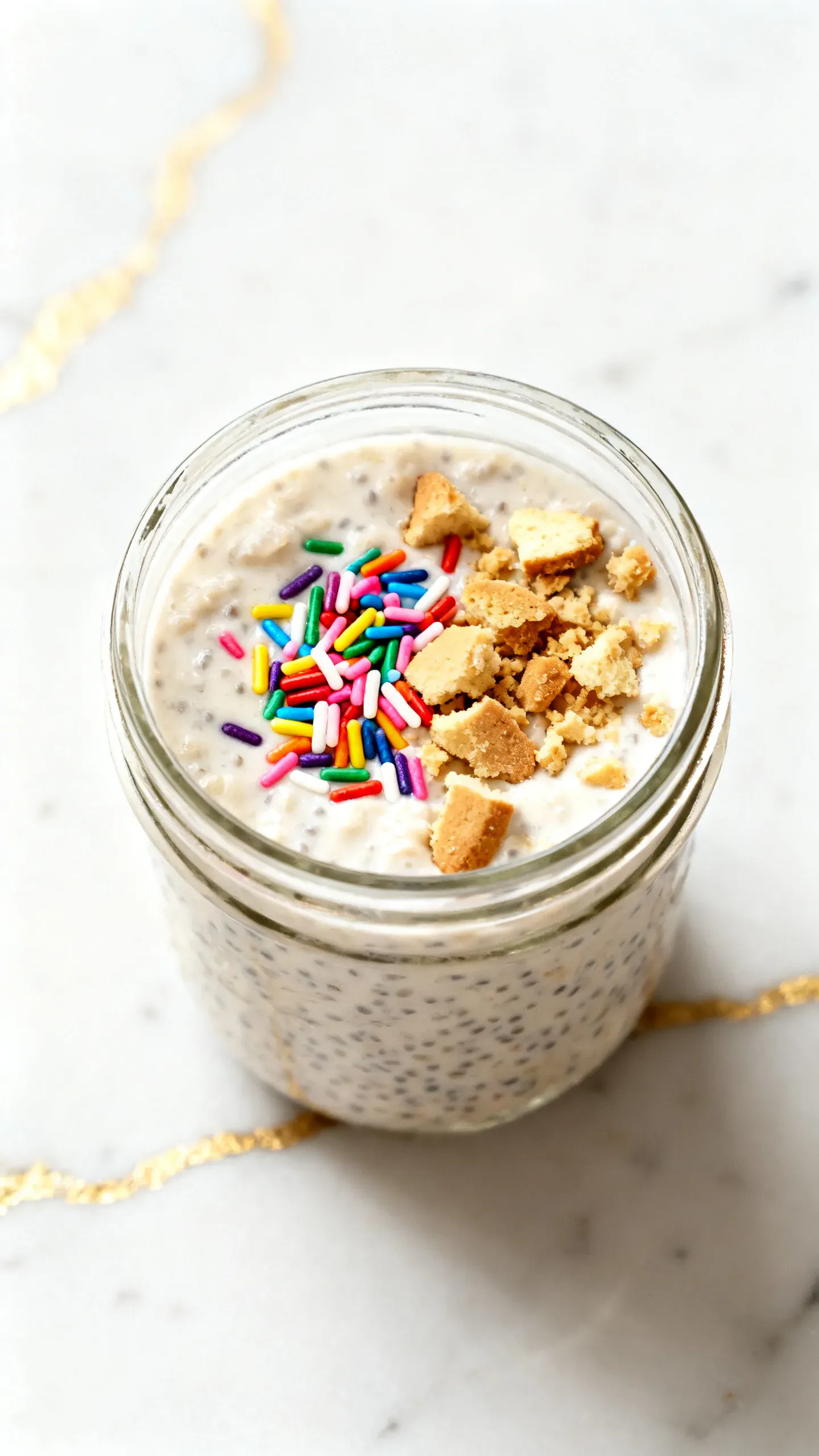 Sugar Cookie Protein Overnight Oats
