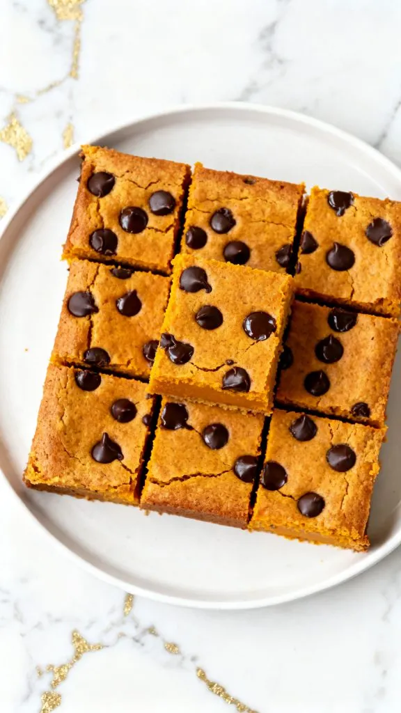 Vegan Pumpkin Protein Bars