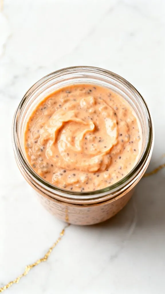 High Protein Pumpkin Cottage Cheese Overnight Oats