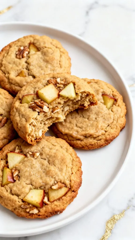 Apple Cinnamon Protein Breakfast Cookies