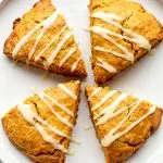 Cottage Cheese Pumpkin Scones