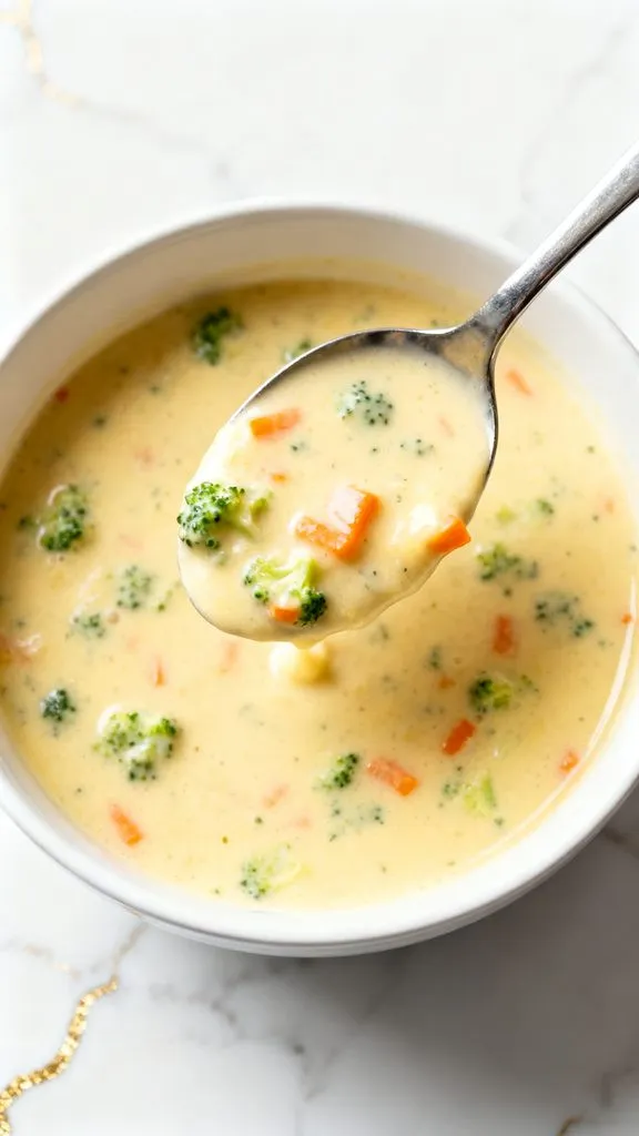 Cottage Cheese Broccoli Cheddar Soup