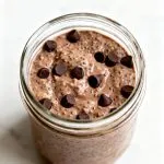 High Protein Brownie Batter Overnight Oats