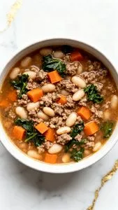 Italian Sausage and White Bean Soup