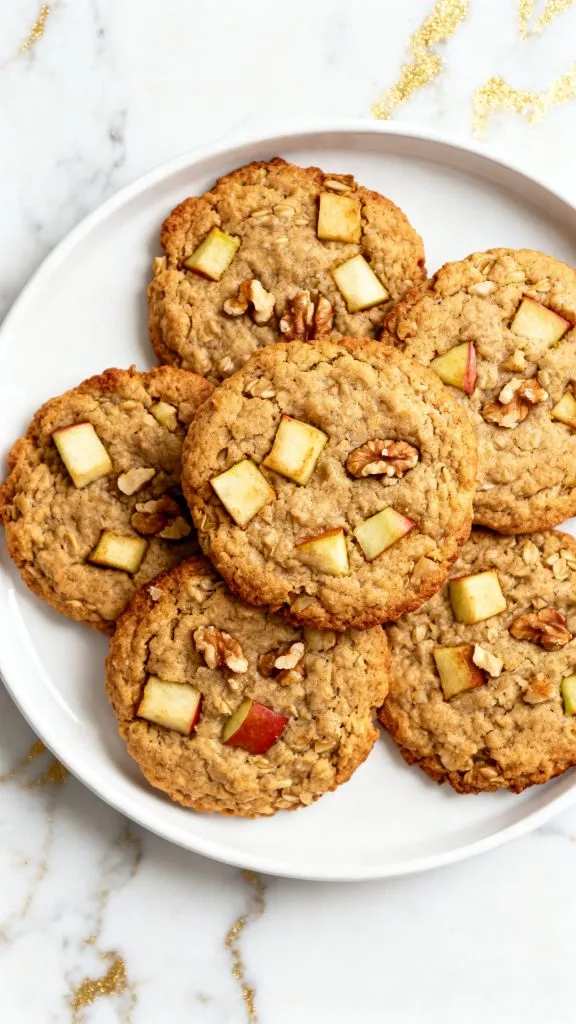 Apple Cinnamon Protein Breakfast Cookies
