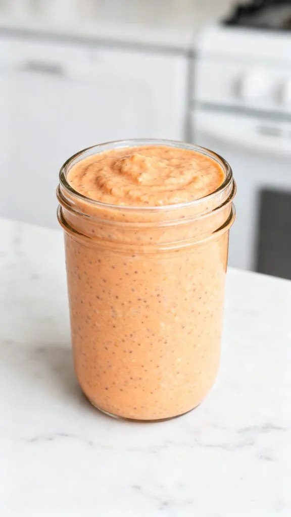 High Protein Pumpkin Cottage Cheese Overnight Oats