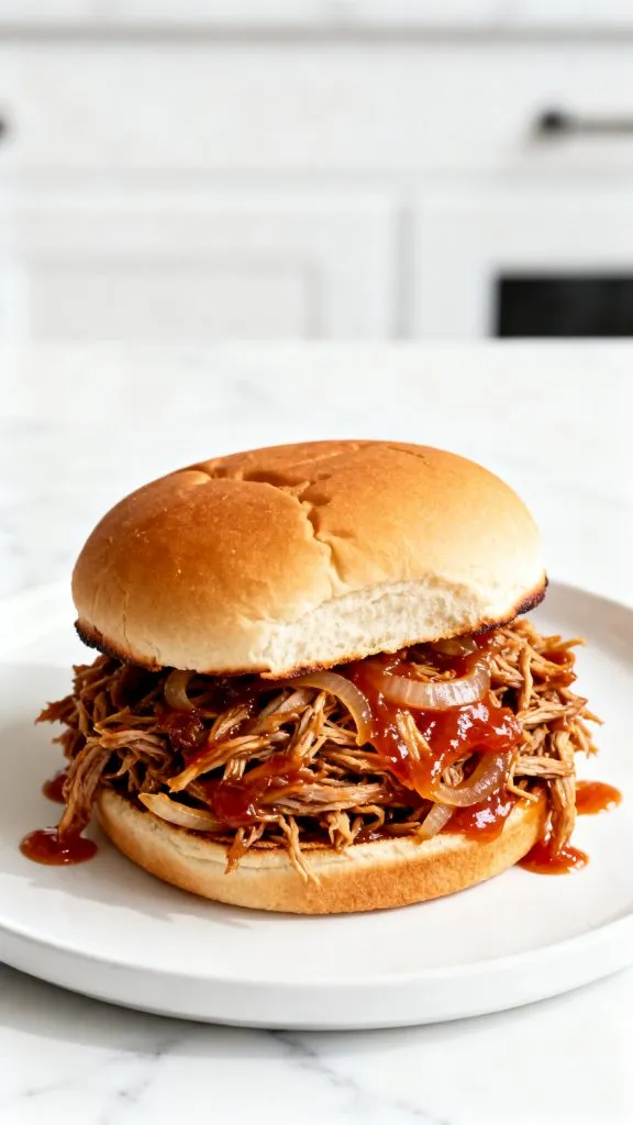 Crockpot Apple Butter Pulled Pork