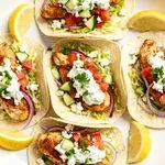 Mediterranean Chicken Tacos