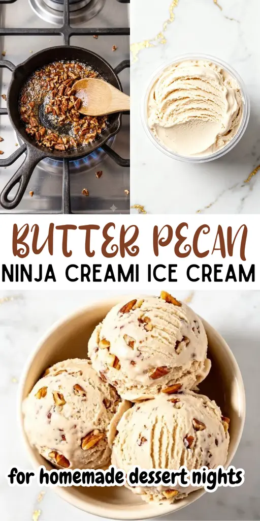 Butter Pecan Ninja Creami Ice Cream