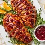 Cranberry-Orange Glazed Turkey Breast