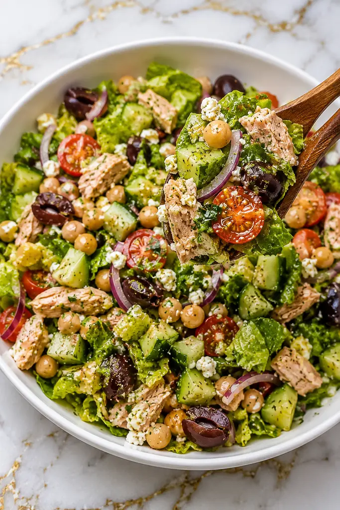 Mediterranean Chopped Salad Bowl