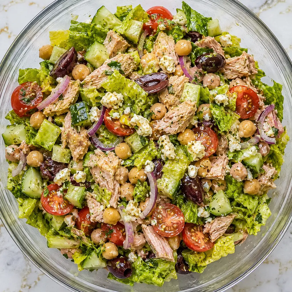 Mediterranean Chopped Salad Bowl