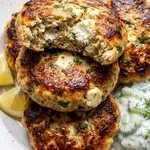 Mediterranean Chicken Patties